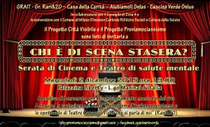 Invito serata 2 Dicembre 2015